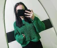 Zelen sveter