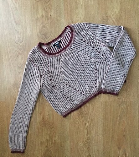 Crop sveter