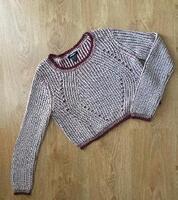 Crop sveter