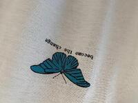 Ovesized tričko s motýľom