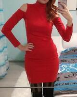 Sexi červené šaty, velkost M