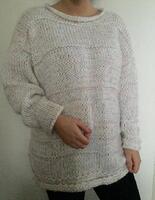 Pletený veľký sveter