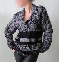 Kabátový sveter