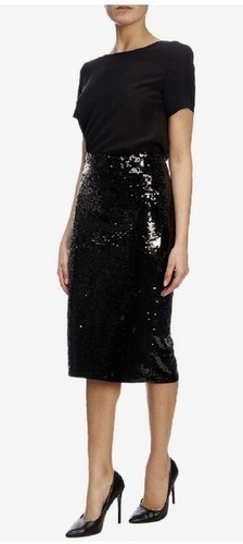 Michael Kors flitrovan� midi suk�a