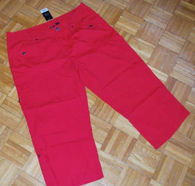 Capri nohavice - roll-up