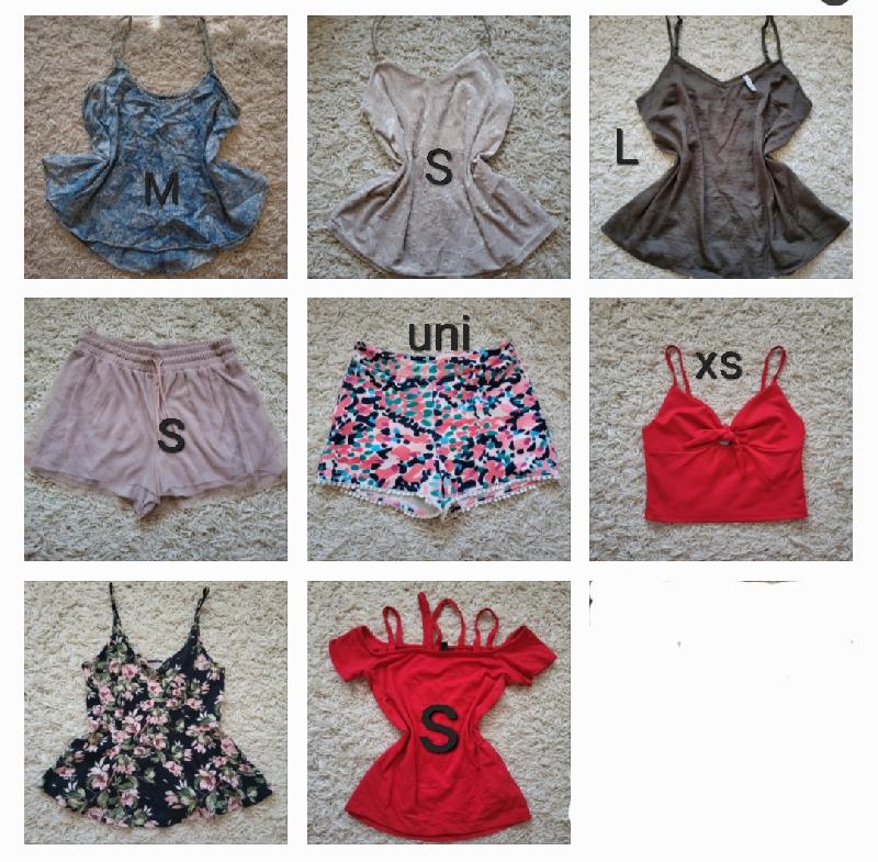 Tričká, tielka, kraťasy