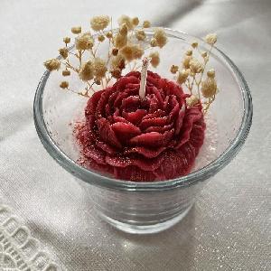 svie�ka Valent�nska ru�a (vlastn� v�roba)