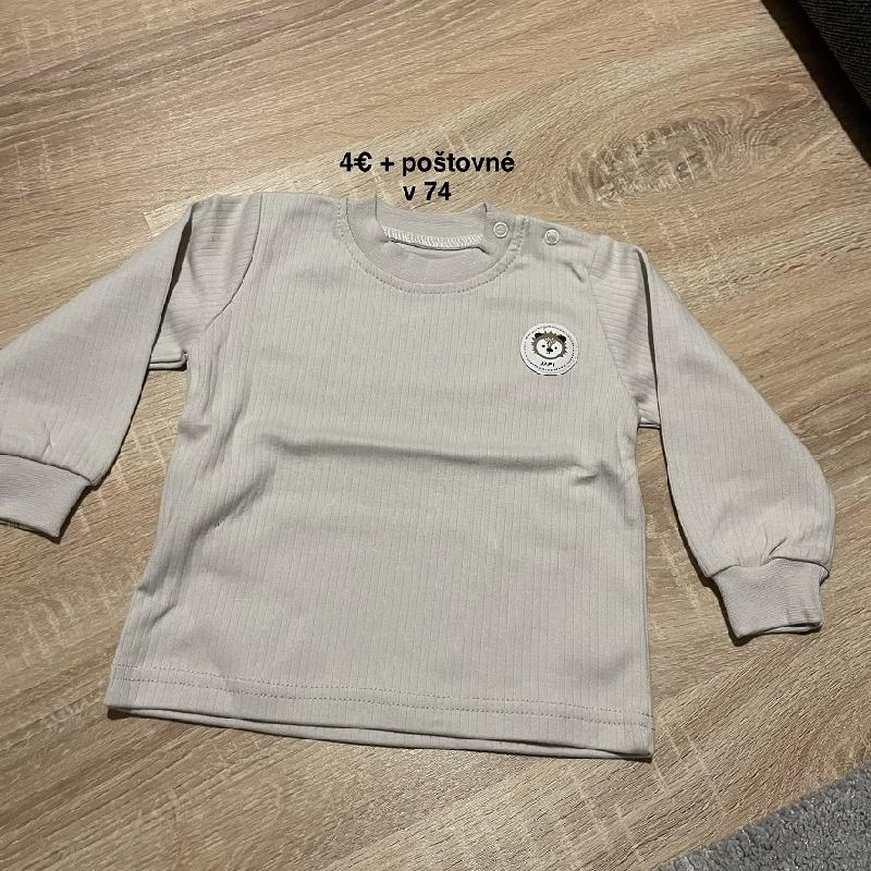 Tri�ko na dlh� ruk�v (unisex) v 74