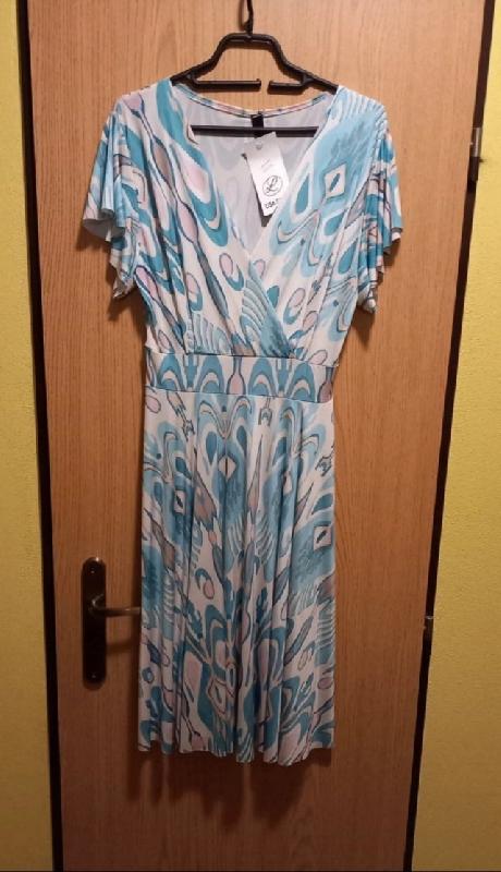 Kr�sne nov� �aty elasticke uni ve�.M a� XL